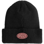 Czapka zimowa Beanie BROGER Badge Black